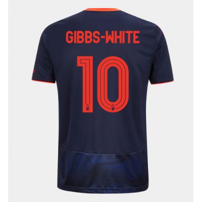Moški Nogometni dresi Nottingham Forest Morgan Gibbs-White #10 Tretji 2025-26 Kratek Rokav Moški Nogometni dresi Nottingham Forest Morgan Gibbs-White #10 Tretji 2025-26 Kratek Rokav